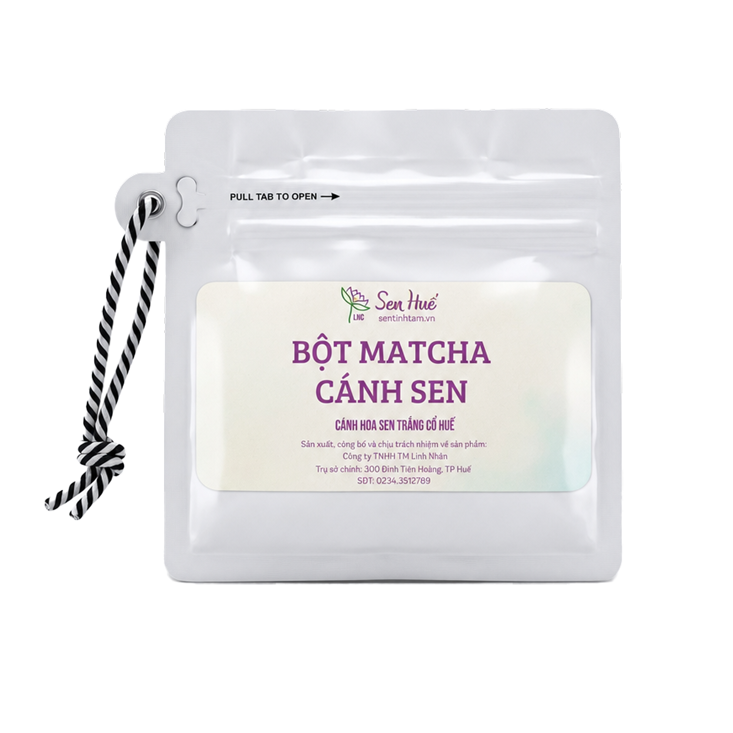 bot matcha canh sen